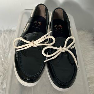 Cole Haan 1928 Women’s Navy Patent Slip on size 6